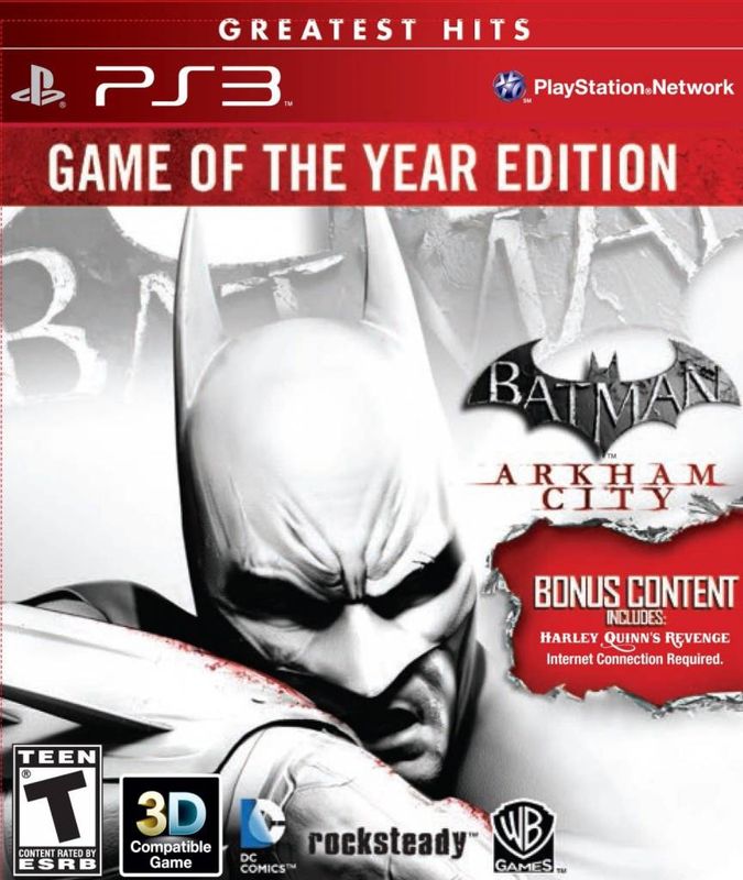 Batman: Arkham City Game of the Year Edition - PS3 NEW