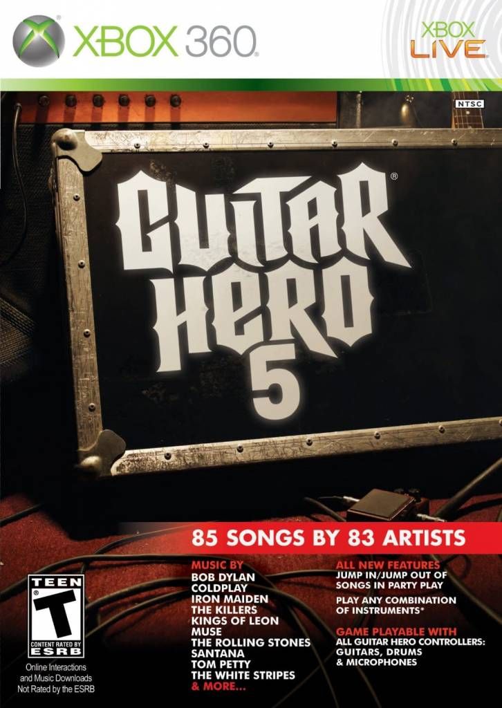 Guitar Hero 5 - XB360 NEW