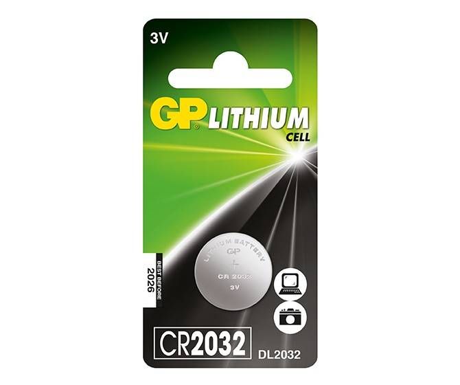 GP Lithium Cell CR2032 Battery