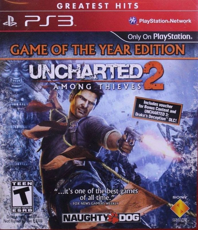 Uncharted 2: Among Thieves Game of the Year Edition - PS3 PrePlayed