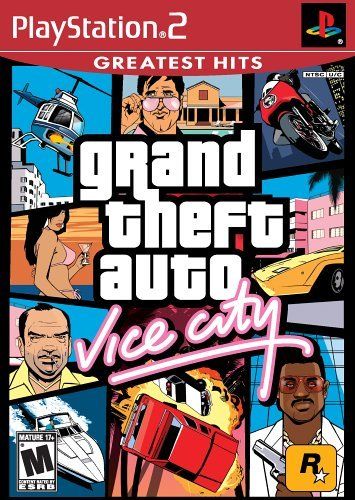 GTA Grand Theft Auto Vice City - PS2 PrePlayed
