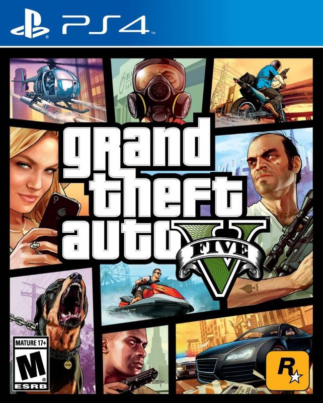 GTA Grand Theft Auto 5 - PS4 PrePlayed