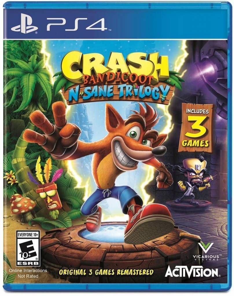 Crash N Sane Trilogy - PS4 NEW