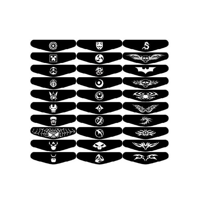 PS4 Controller Lightbar Sticker