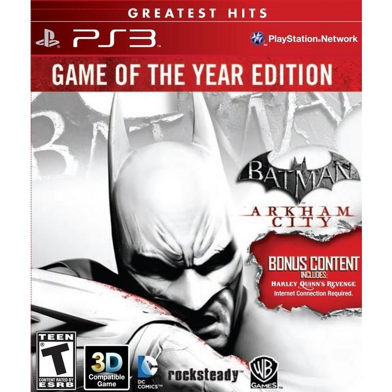 Batman: Arkham City Game of the Year Edition - PS3 PrePlayed