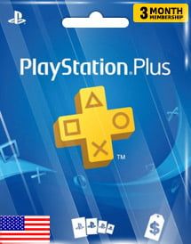 PlayStation PSN 3 Months (US Region)