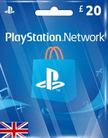 PlayStation PSN GBP 20 (UK Region)