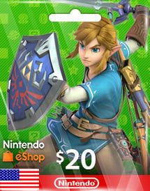 Nintendo eShop $20