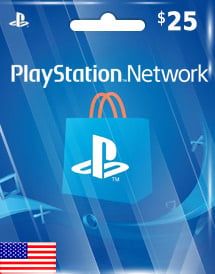 PlayStation PSN $25 (US Region)