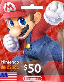 Nintendo eShop $50
