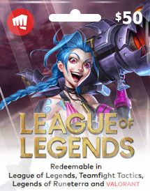 League of Legends $50