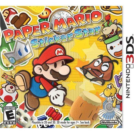 Paper Mario Sticker Star - 3DS PrePlayed