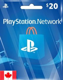 PlayStation PSN CAD $20 (CA Region)