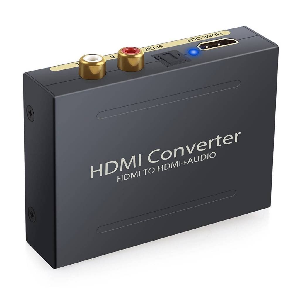 HDMI to RCA L/R Stereo Audio Extractor Converter