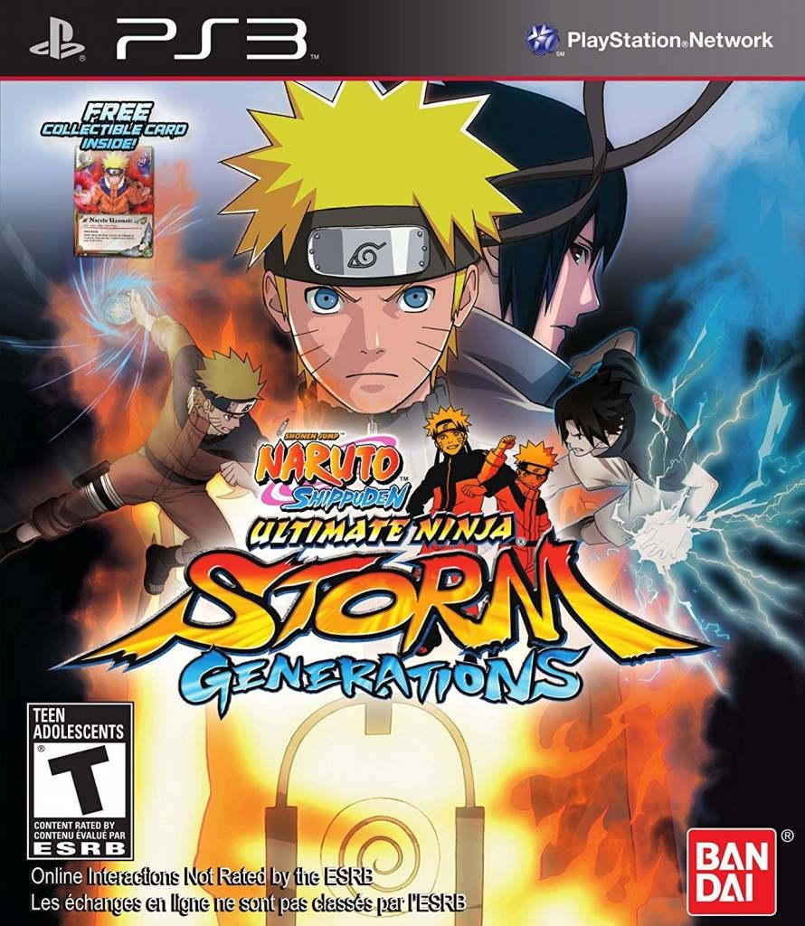 Naruto Shippuden: Ultimate Ninja Storm Generations - PS3 PrePlayed