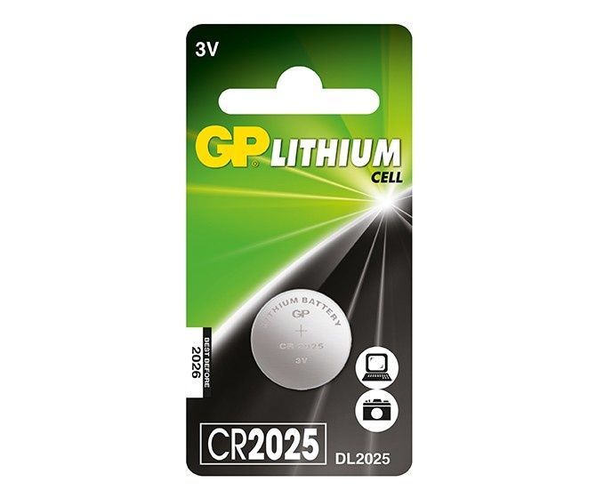 GP Cell CR2025 Battery