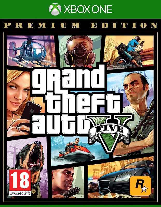 GTA Grand Theft Auto 5  Premium - XBOne NEW