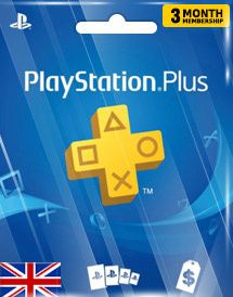 PlayStation PSN 3 Month (UK Region)