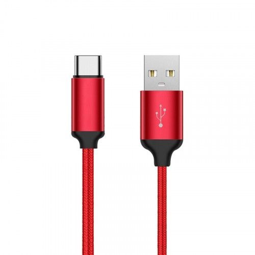 Braided USB to Type C Cable 1.8 FT