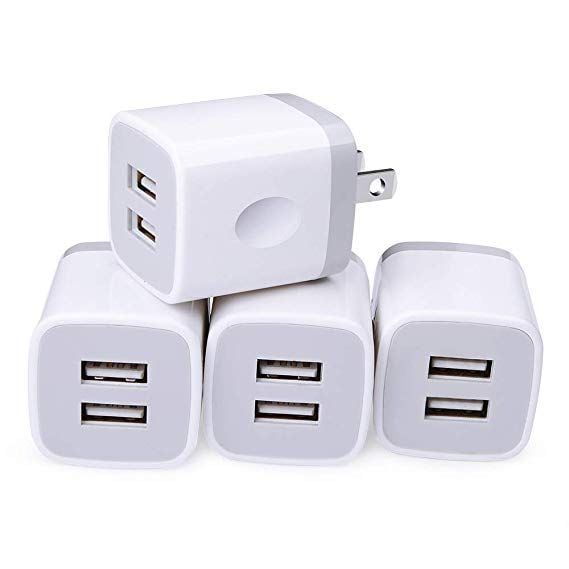 Power &amp; Co 2 USB Wall Adapter 2.1A Charger