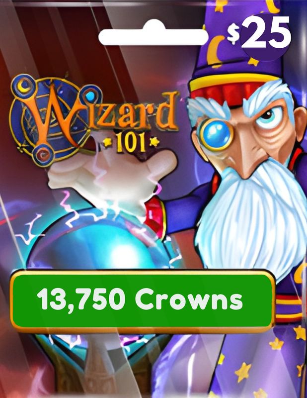 Wizard 101 $25 Gift Card