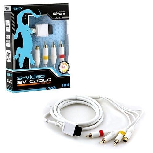 WII / WiiU AV + S-Video Cable