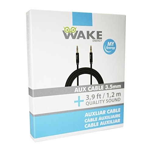 WAKE AUX 3.5mm to 3.5mm Braided Cable 1.2m