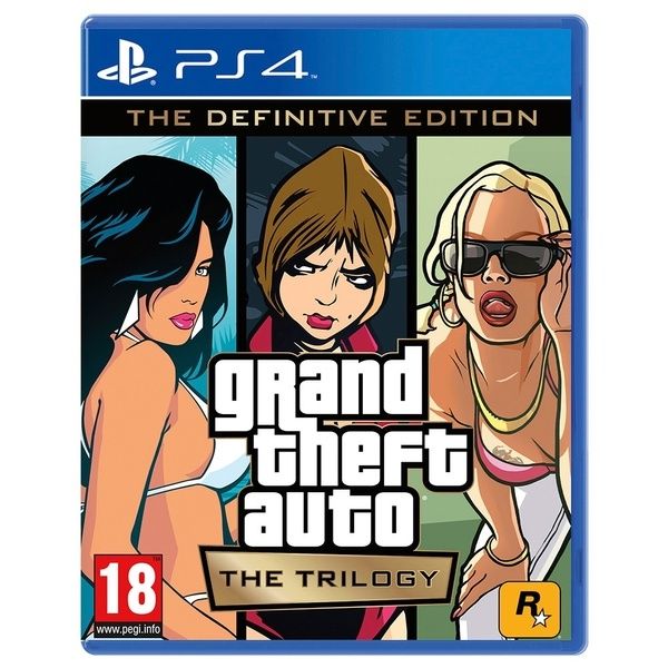 GTA Grand Theft Auto Trilogy: Definitive Ed - PS4 NEW