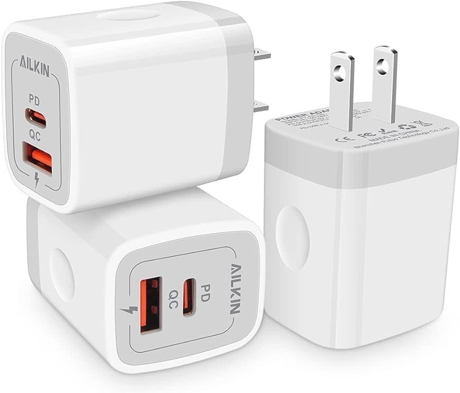 20W USB A and Type C Wall Charger