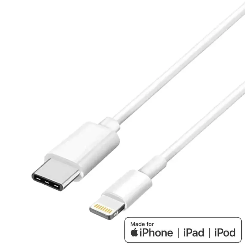 Apple 8 pin Lightning to Type C Cable 3 ft