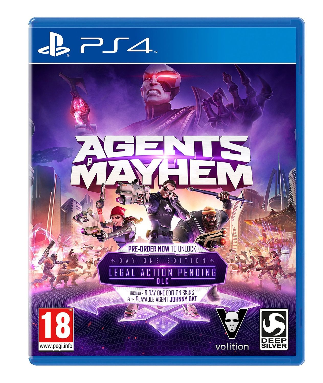 Agents Mayhem - PS4 PrePlayed
