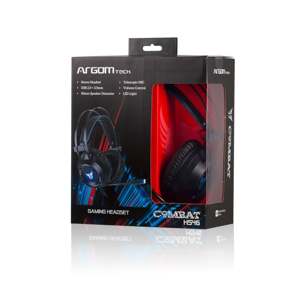 Argom Combat H546 Headset W/Mic