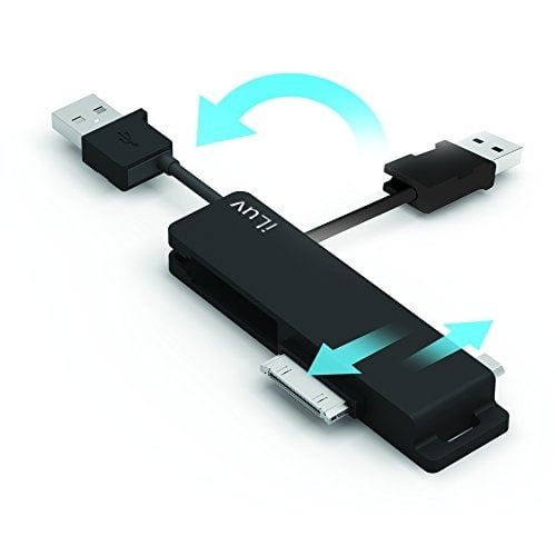 Apple Compact USB Charger and Cable iLuv 30 pin