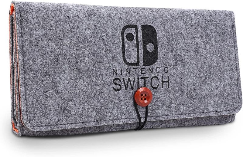 Younik Case w/Crystal Covers/Thumbgrips/SP for Nintendo Switch (NOT OLED)