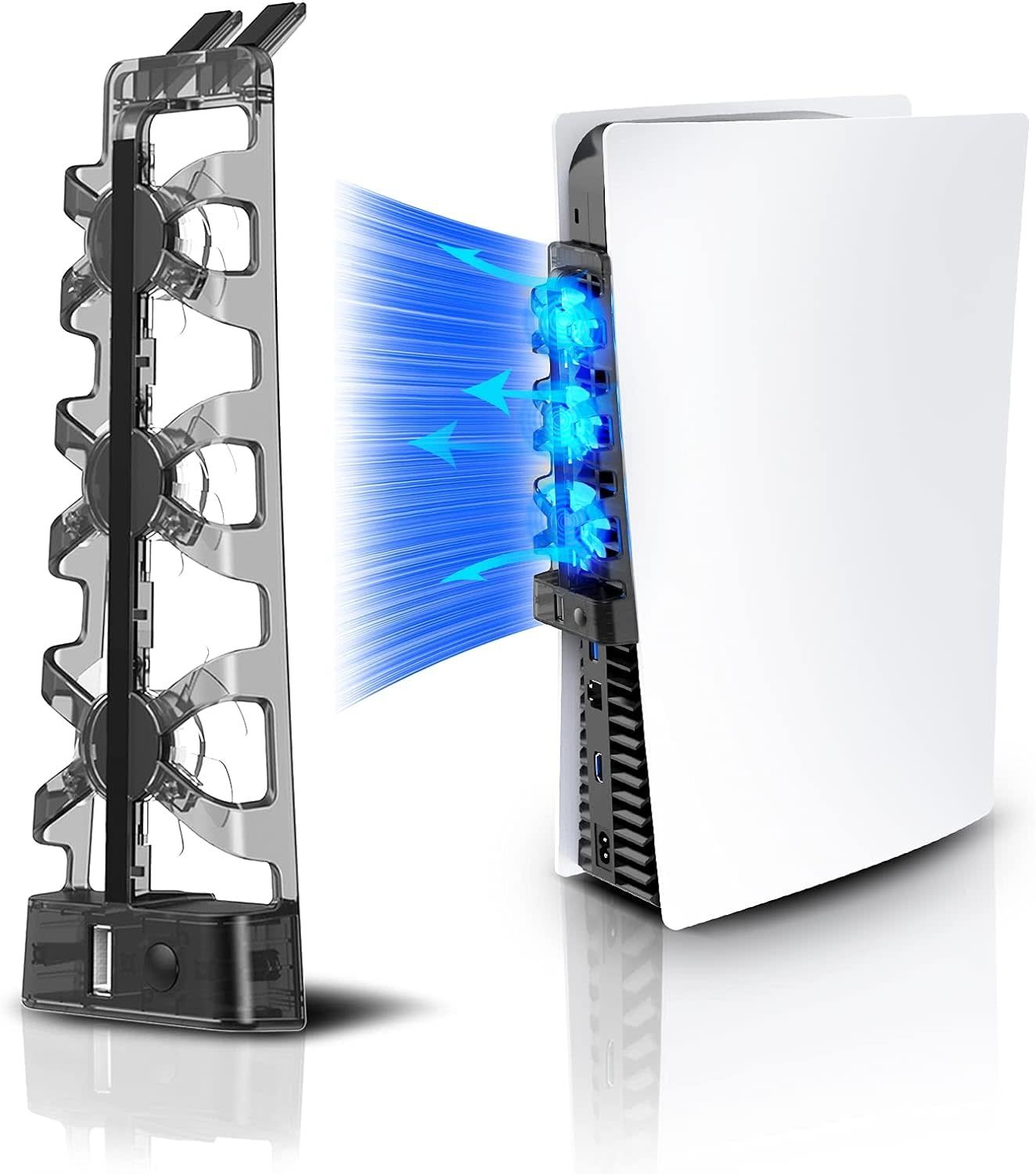 PS5 Disc/Digital Edition External Cooling Fan