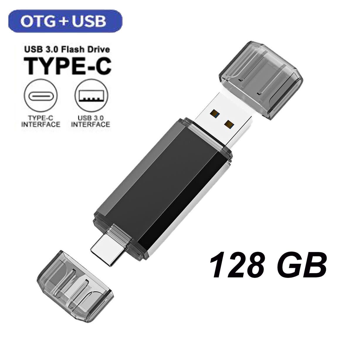 128GB Type C to USB Flash Drive USB 3.0