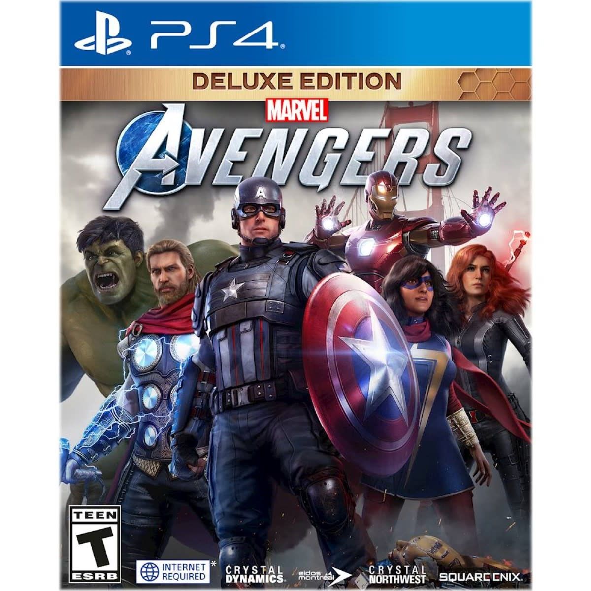 Marvel&#39;s Avengers Deluxe ED - PS4 NEW