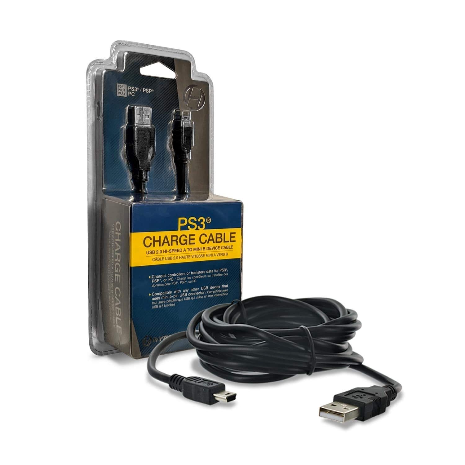 PSP/PS3 Link/Charge Mini USB Cable - 3FT (USED)