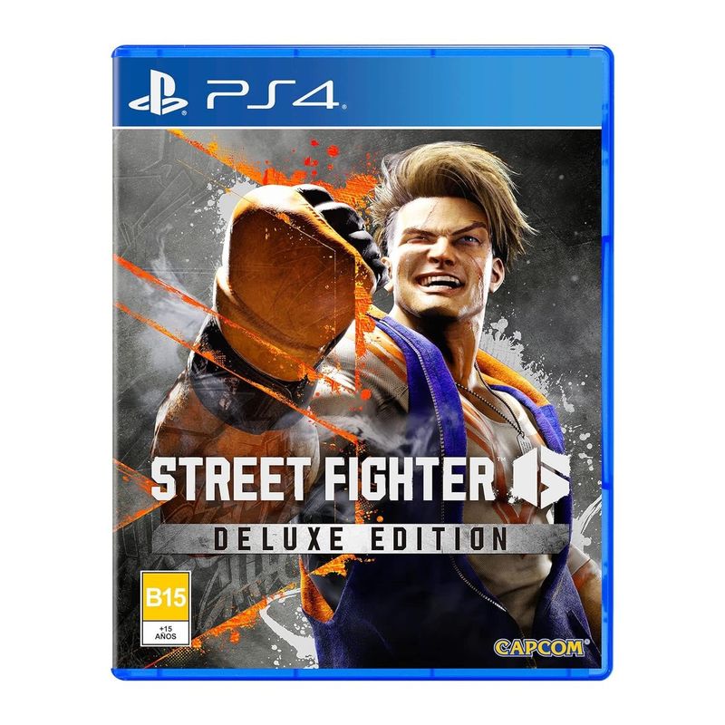 Street Fighter 6 DELUXE Edition - PS4 NEW