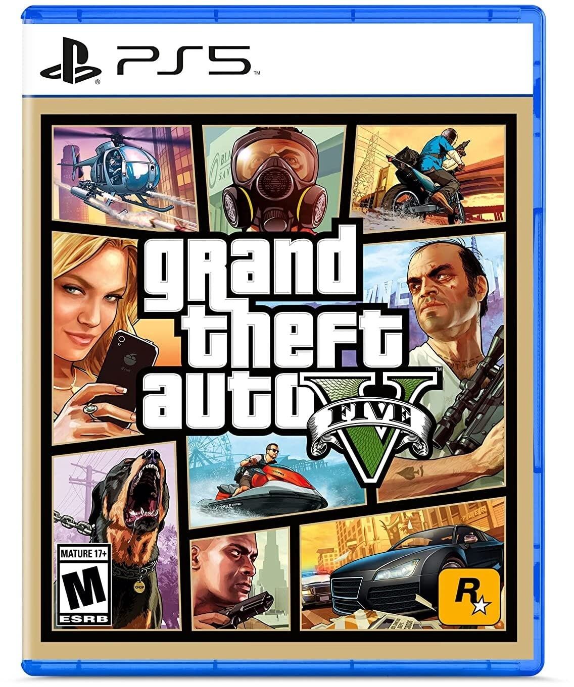 GTA Grand Theft Auto 5 - PS5 PrePlayed