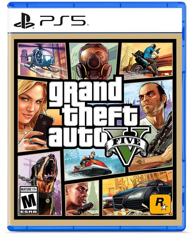 GTA Grand Theft Auto 5 - PS5 PrePlayed