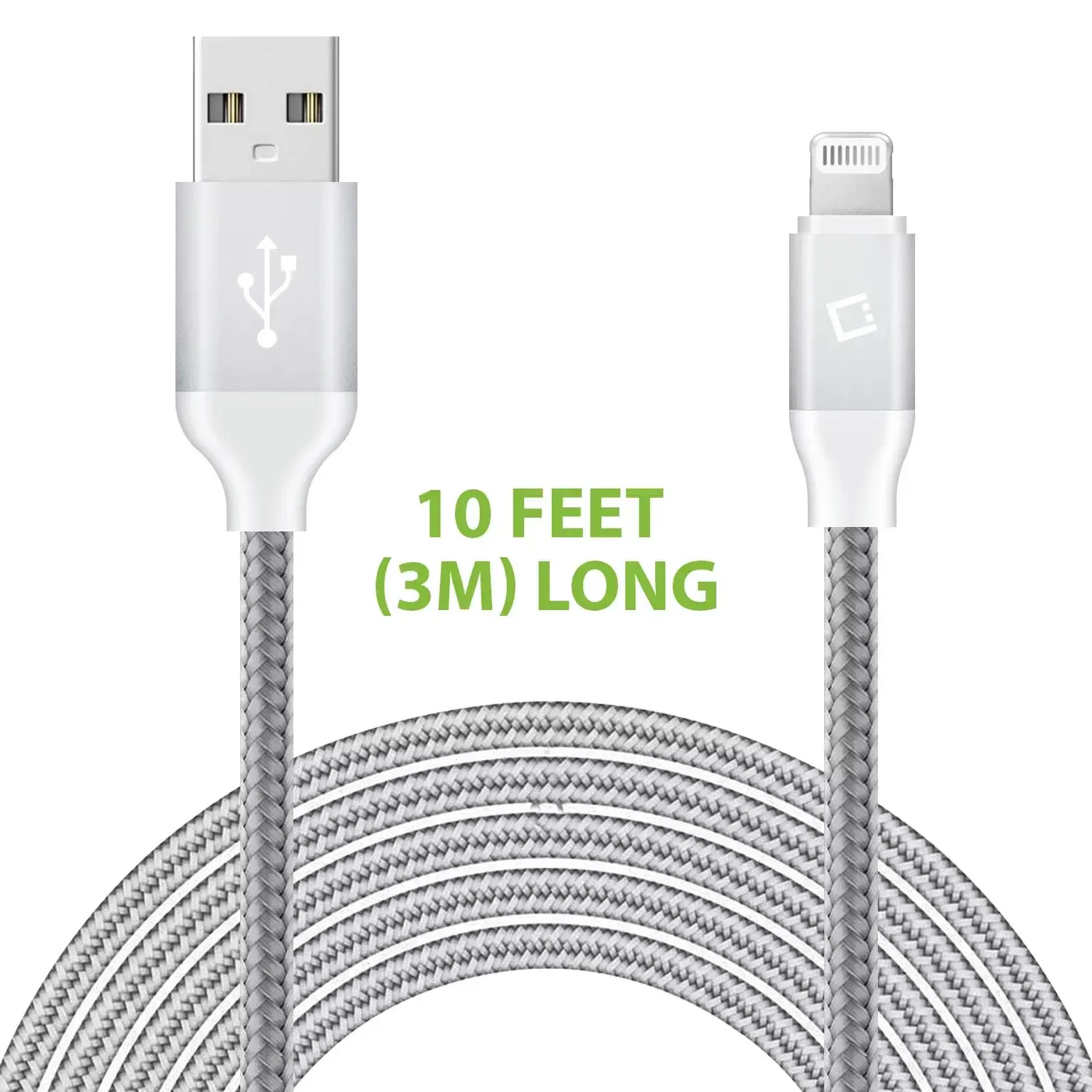 Apple 8 pin Lightning to Type Usb Cable 10ft