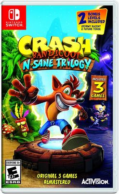 Crash Bandicoot N sane Trilogy - SWITCH NEW