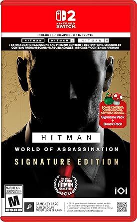 Hitman World of Assassination Signature Ed  - SWITCH 2 NEW