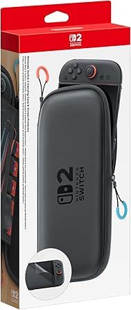 Switch 2 Zippered Carrying Case w/Screen Protector