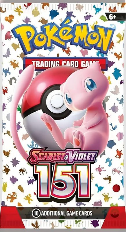 Pokemon Trading Cards S&amp;V 151 (Pack of 10)
