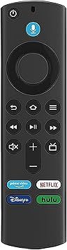 Amazon Voice Remote Control Replacement for Amazon FireStick 3rd Gen, Stick/ 4K Max, 3rd/2nd Gen, Lite, Cube(1st Gen &amp; 3nd Gen)