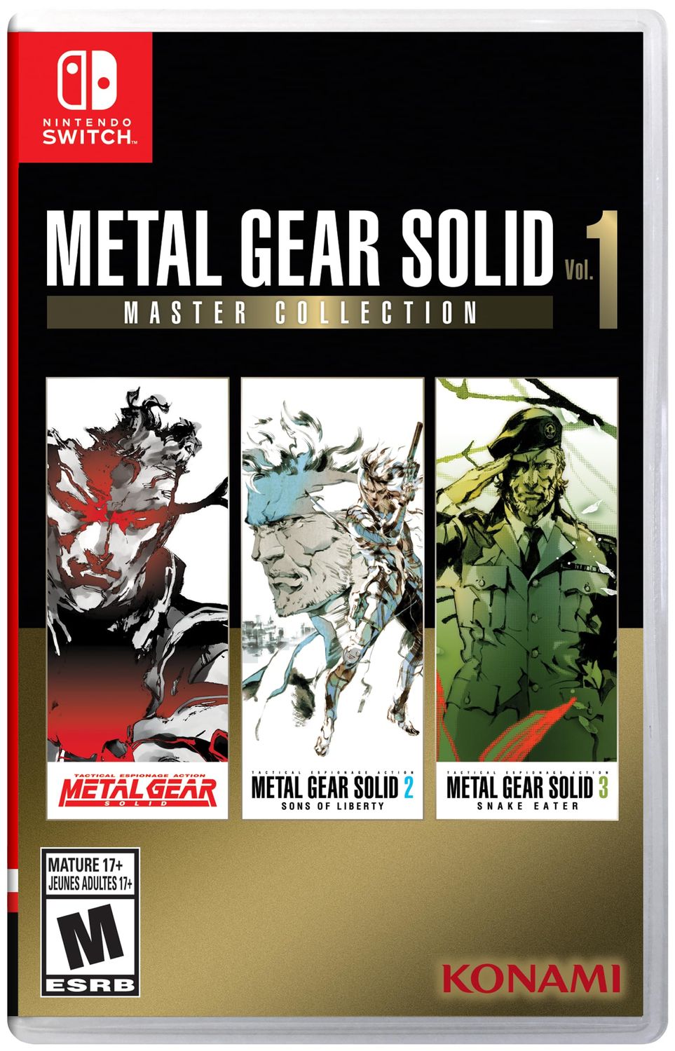 Metal Gear Solid MasterCollection Vol. 1 - SWITCH NEW