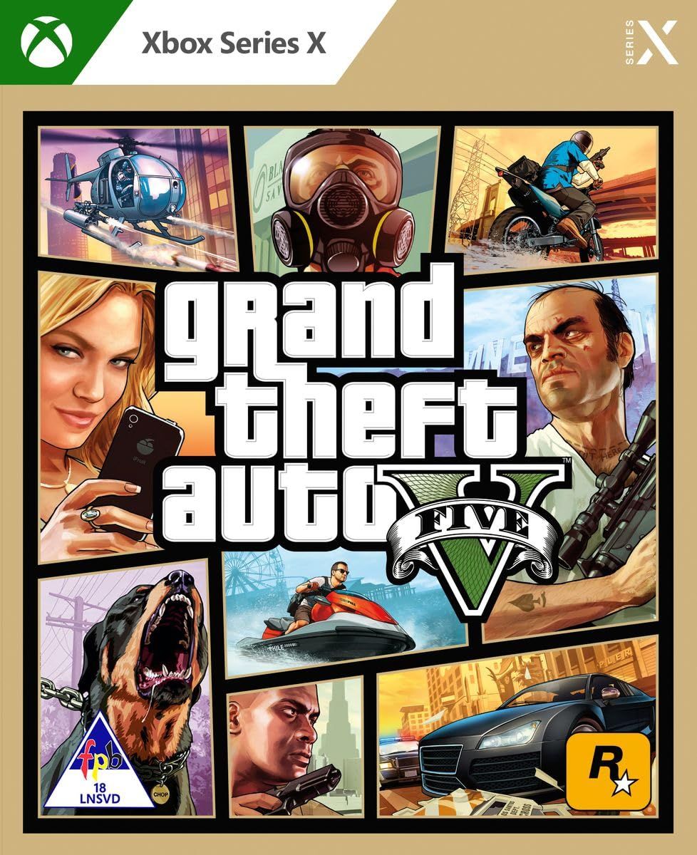 GTA Grand Theft Auto 5 - XB Series X PrePlayed