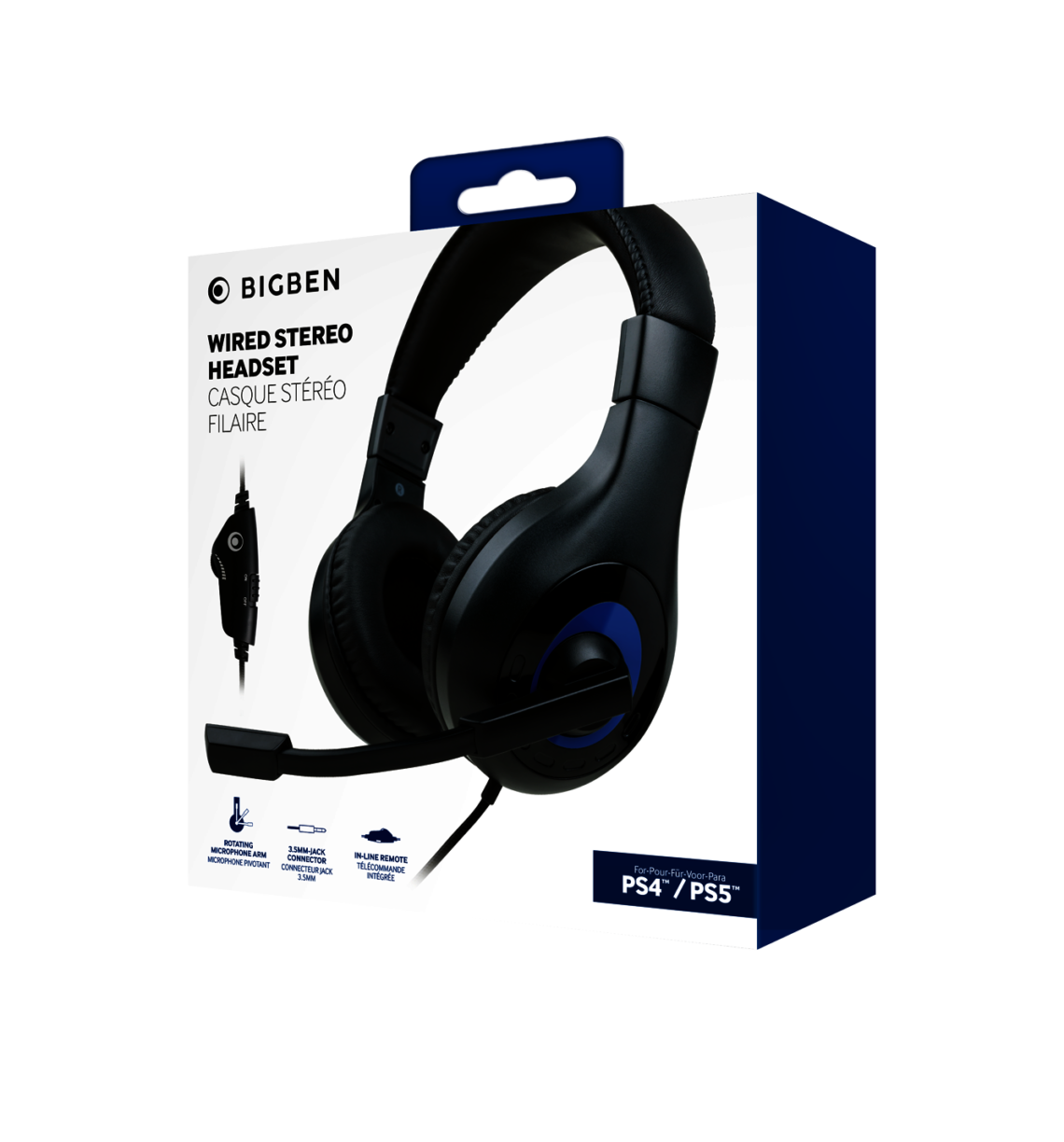 Big Ben Headset Wired PS4/PS5/Switch/XBOX